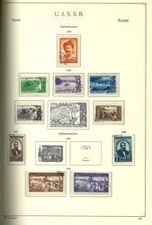 Sowjetunion-Sammlung, gestempelt, von 1941–1966 im ...