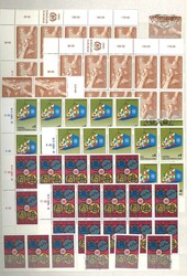 Europa-CEPT-Sammlung, gestempelt, in 2 dicken Einsteckbüchern, ...