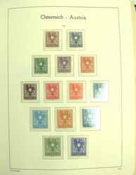 Österreich-Sammlung, postfrisch, 1945–1990, im ...