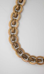 antike Uhrenkette, AM Gold Double, Union BT. Länge ca. 26 ...