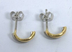 Earrings, 950 platinum