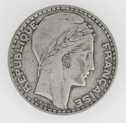 Frankreich 1933, 20 Francs - Silbermünze, KM 879. Erhaltung: ss ...