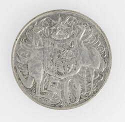 Australia 1966, 50 Cents - Silver coin, KM 67. Condition: very fine.