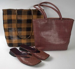 2 Handtaschen Zanasca made in Italy, dabei 1x passende Schuhe in ...