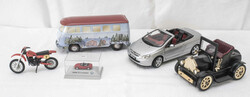 Konvolut Modellautos, verschiedene Maßstäbe, dabei VW T1, Blech, ...
