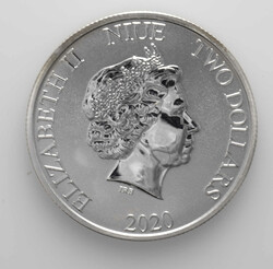 Niue 2020, 2 Dollar - Silbermünze "Darth Vader", Silber 999, ...