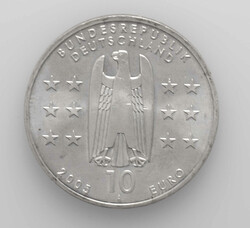 BRD 2005 A, 10 Euro - Silbermünze "1200 Jahre Magdeburg", Silber 925 ...