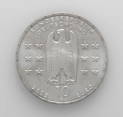 BRD 2005 A, 10 Euro - Silbermünze "1200 Jahre Magdeburg", Silber 925 ...