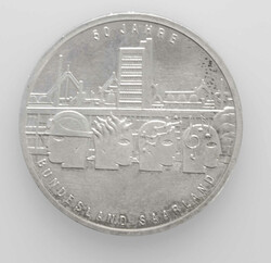 BRD 2007 G, 10 Euro - Silbermünze "50 Jahre Bundesland Saarland", ...