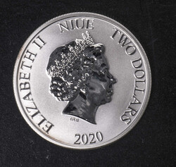 Niue 2020, 2 Dollar - Silbermünze "Sturmtruppe", Silber 999, ...