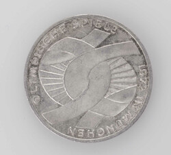 BRD 1972 G, 10 DM - Silbermünze "Olympische Spiele München", Silber ...