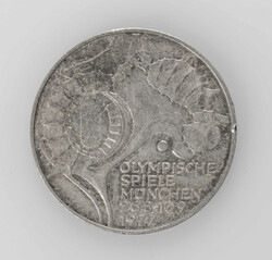 BRD 1972 G, 10 DM - Silbermünze "Olympische Spiele München", Silber ...