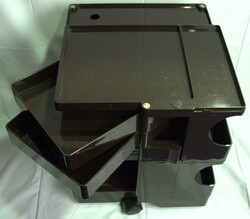 Italienischer Space Age Servierwagen "Bobby Trolley" Joe Colombo, ...