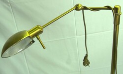 Stehlampe mit einem Strahler, dieser an Stange verstellbar Vintage, ...