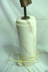 2 Tischlampenfüße, Füße aus schwerem Marmor, ohne Schirm. ...