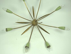 Deckenlampe, 8-flammig, 60er Jahre, Durchmesser ca. 86 ...