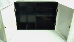 Alibert weiß/schwarz, Plastik, 60/70er Jahre. Maße: Höhe ca. 40 cm ...