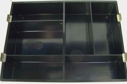 Alibert weiß/schwarz, Plastik, 60/70er Jahre. Maße: Höhe ca. 40 cm ...