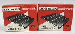 Märklin Sprint, gerades Fahrbanstück, 1202. 2x in OVP.Automatically ...