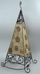 Decorative table lamp, Moroccan style. "Henna" style. Height approx. ...