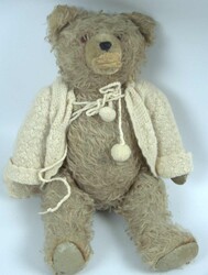 antiker Teddybär mit Brummstimme, stark bespielter Zustand. Dabei ...