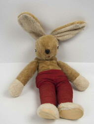 Vintage Plüschhase, wohl Buffy Bunny 1970er Jahre. Altersbedingter ...