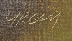 Urban, Ölgemälde auf Leinwand, Chiemsee, links unten signiert. ...