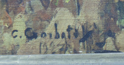 Druck, italenischer Hafen, gerahmt. Maße mit Rahmen; Höhe ca. 181 ...