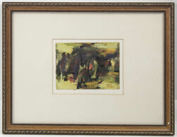 Yoshi TAKAHASHI (1943-1998) Farbradierung "Das Spatzengeschrei" 1985, ...