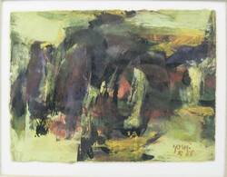 Yoshi TAKAHASHI (1943-1998) Farbradierung "Das Spatzengeschrei" 1985, ...