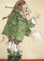 Die Kunst der Graphik. 6 (von 7) Original-Graphiken. 6 nummerierte ...