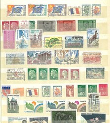 Frankreich Dublettenalbum mit Marken in allen Erhaltungen ...