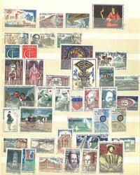 Frankreich Dublettenalbum mit Marken in allen Erhaltungen ...