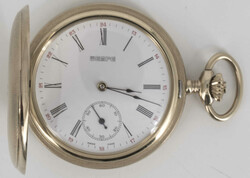 Taschenuhr Fa. Wempe, vergoldet, Innendeckel mit Gravur. In Original ...