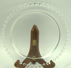 6 Lalique glass plates, all signed. Diameter approx. 20.5 cm