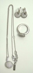 Jette Joop Schmuckset, 925er Silber, bestehend aus Kette mit ...