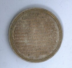 Silbermedaille Twelve Great Americans Benjamin Franklin, Durchmesser ...