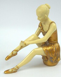 Oliver Tupton - Ballerina Skulptur, am Sockel hinten signiert. Höhe ...