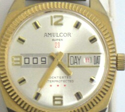 Herren Armbanduhr Amulacor, 23 Jewels mechansich, Handauftrag, ...