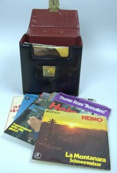 Kleines Lot Singles in Tasche, dabei Frank Sinatra, Lynn Anderson etc ...