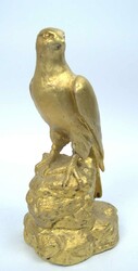 Goldfarbene Bussard Statur von Terrance Patterson Gallery Ltd., ...