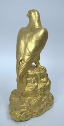 Goldfarbene Bussard Statur von Terrance Patterson Gallery Ltd., ...