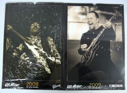 "Guitar Kalender" Magazin für gitarristen und bassisten 2008 & 2009. ...