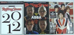 2 "Rolling Stone" Magazine, Januar 2012 und November 2021. Dabei auch ...