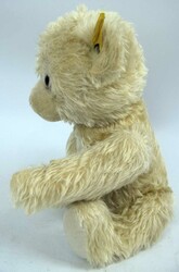 Steiff Bär mit Knopf und Fahne, guter Zustand. Länge ca. 40  ...