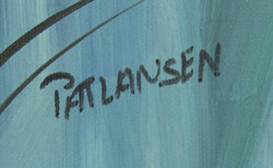 Gemälde auf Platte "Tanzpaar in einer dynamischen Pose" expressiver, ...