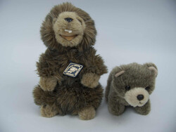 2 Plüschtiere "Schildkröt Design Germany since 1898" dabei Bieber ...