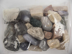 Bunter Mix Trommelsteine / Handschmeichler. Verschiedene Steinarten.  ...