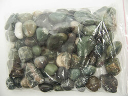 Bunter Mix Trommelsteine / Handschmeichler. Verschiedene Steinarten.  ...