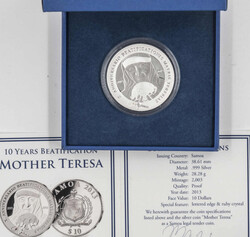 Samoa 2013, 10 Dollar - Silver coin, 999 silver, diameter: approx. 38 ...